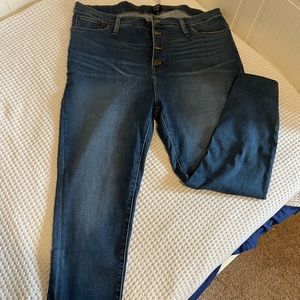 J Crew Factory High Rise Skinny jeans (sz 35)
